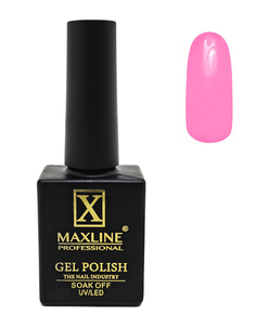 Гель-лак для ногтей трёхфазный Maxline Professional LED UV 10 мл Розовый неон Good Store24