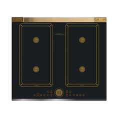 Встраиваемая электрическая панель Kaiser KCT 6745 FI AD Black/Gold