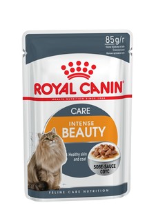 Влажный корм для кошек ROYAL CANIN Intense Beauty, для шерсти, 85г