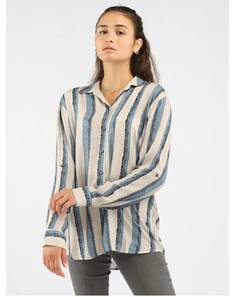 Рубашка женская Grandi 4061 синяя 42