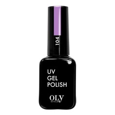 Гель-лак для ногтей Oly Style Ols Uv № 104 фиолетовый 10 мл