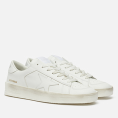 Кроссовки мужские Golden Goose Stardan Leather белые 46 EU