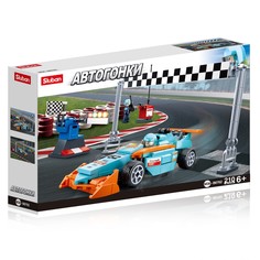 Конструктор Sluban серии Автогонки, 210 деталей M38-B0762