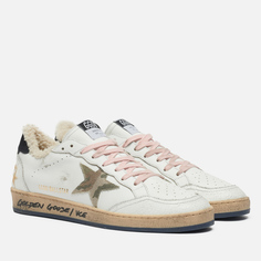 Кеды мужские Golden Goose Ball Star Leather/Camouflage Denim Star белые 46 EU