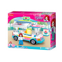 Конструктор Sluban Скорая помощь 195 дет. В M38-B0797