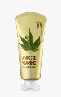 Пенка для умывания IOU foaming facial cleanser Hempseed Семена конопли, 120 мл