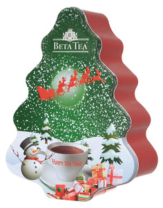 Чай черный Beta Tea Новогодняя елка листовой 200 г