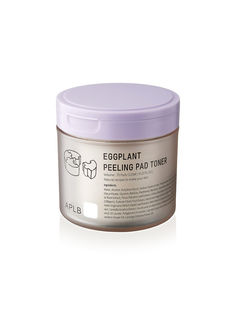 Очищающие пилинг-спонжи с экстрактом баклажана APLB EGGPLANT PEELING PAD TONER 70 шт