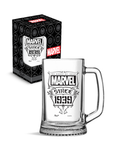 Большая кружка Ладья 500 мл "Marvel/Марвел" в подарочной коробке Priorit Y