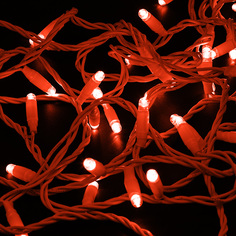 Новогодняя электрическая гирлянда Neon-Night Нить 885544 305-162 10 м красный