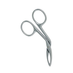 Пинцет-ножницы Kaizer Литой Серебро Kaiser