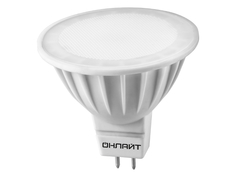 Лампочка ОнЛайт LED GU5.3 10W 220V 3000K OLL-MR16-10-230-3K-GU5.3 61 889