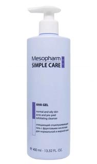 Гель очищающий с фруктовыми кислотами для лица Mesopharm Professional AHA GEL 400 мл