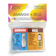 Валик ватный набор аммиак+йод ФЭСТ 2 шт.