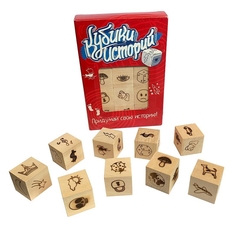 Настольная игра Story Cubes Кубики Историй ЭКО деревянные