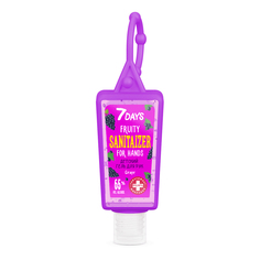 Гель для рук 7DAYS FRUITY SANITAIZER Детский Grape 30 мл