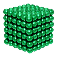 Конструктор из неодимовых магнитов Magnetic Cube Куб черный, 216 шариков, 5 мм
