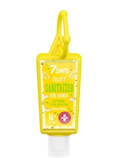 Гель для рук 7DAYS FRUITY SANITAIZER Детский Melon 30 мл
