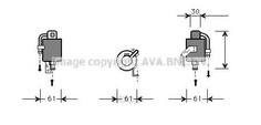 Осушитель кондиционера Ava для Mercedes-Benz w168 1997-2000 MSD073