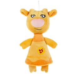 Игрушка мягкая Оранжевая корова Зо, 21 см, муз чип, в пак ТМ МУЛЬТИ-ПУЛЬТИ