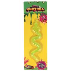 Игрушка лизун-липучка змея, цвет в ассорт на блистере ИГРАЕМ ВМЕСТЕ