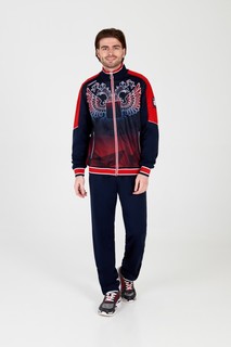 Костюм спортивный мужской цв. синий/красный Forward XS