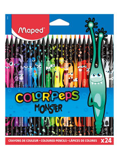 Карандаши цветные Maped 862624, пластиковые, 24 цвета