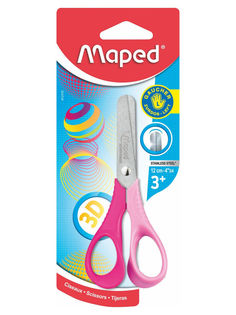 Ножницы канцелярские Maped 472510/розовый симметричные 15,5 см