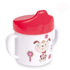 Поильник обучающий Canpol Babies 200 мл красный