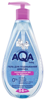 Гель для подмывания девочек AQA Baby 400 мл