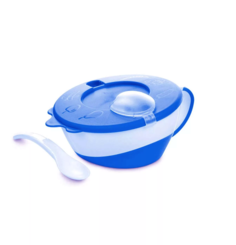 Миска с ложкой Little cow Canpol Babies