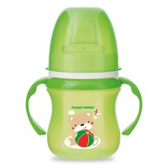 Поильник Canpol Babies EasyStart Colourful animals силиконовый носик 120 мл зеленый