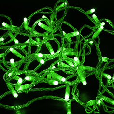 Новогодняя электрическая гирлянда Neon-Night Нить 885608 305-284 10 м зеленый