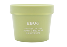 Очищающая грязевая маска с экстрактом зеленого чая EBUG Green Tea Cooling Mud Mask 100 г