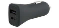 Автомобильное зарядное устройство Uniq Votra Duo P30 USB-C PD 18W + USB-A