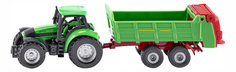 Коллекционная модель Siku Трактор с прицепом для удобрений