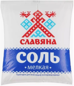 Соль Славяна помол №0 поваренная пищевая 1 кг