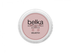 Минеральные румяна Belka тон Velvet 01 Белка