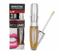 Увеличивающий блеск для губ с маслом имбиря Ministar 3D Lip Volume