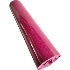 Коврик для йоги из TPE Ecos 183х61х0.6 розовый (002881)