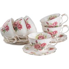 Чайный сервиз Lefard Жаклин на 6 персон