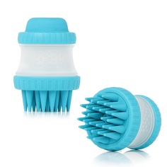 Щетка для кошек и собак GoodStore24 Cleaning Device The Gentle Dog Washer силикон, синий