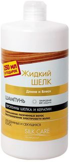 Шампунь Dr. Sante Жидкий шелк Длина и Блеск 1000 мл