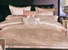 Комплект постельного белья Diva Afrodita сатин-жаккард; JB-104-Patris; Размер: Семейный