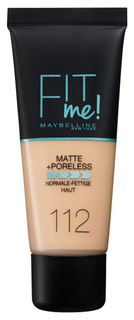 Тональный крем Maybelline Fit Me 112 теплый бежевый 30 мл