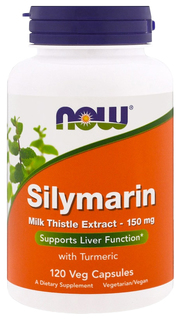 Силимарин Now 150 мг капсулы 120 шт.