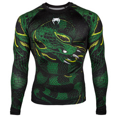 Рашгард Venum Green Viper black-green S