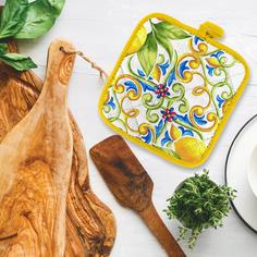 Прихватка рогожка 18х18 Mia Cara рис 30272-1 Lemonade Тейковский ХБК