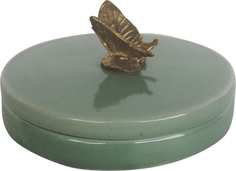 Шкатулка с бабочкой 11x11x5см Glasar B965C/1/U19 ГЛАСАР