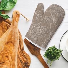 Прихватка-рукавица рогожка 18х28 Mia Cara рис 30284-5 Жозефина Тейковский ХБК